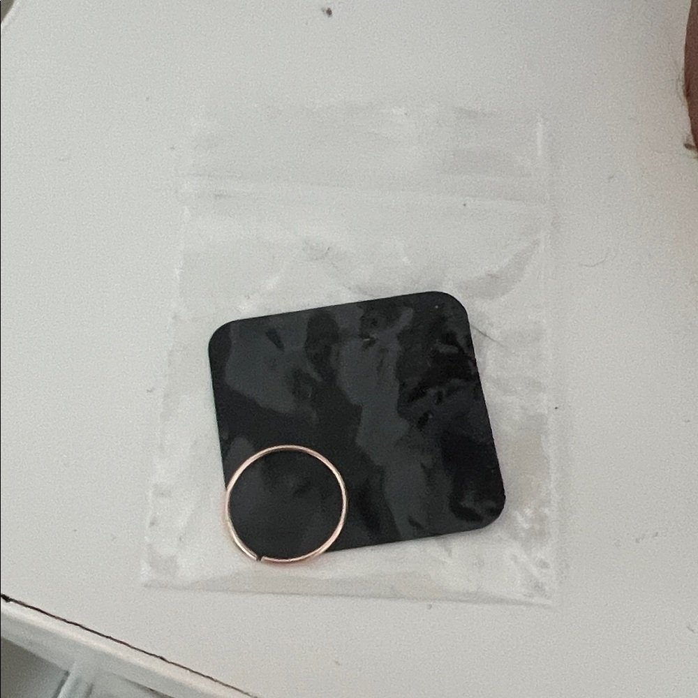 New 22 Gauge 10mm Rose Gold Piercing